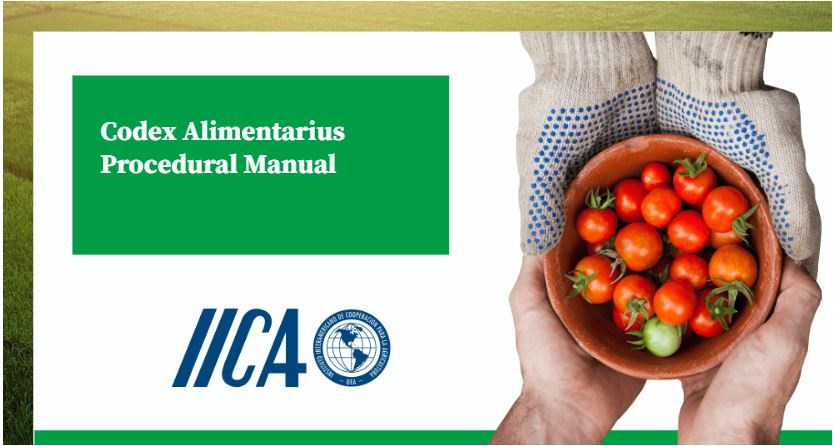 Oferta: Codex Alimentarius Procedural Manual | IICA Learning